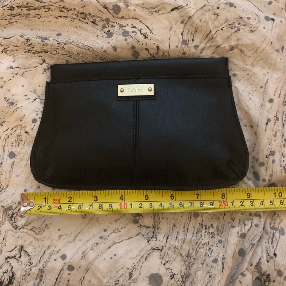 Chloé small cosmetic bag pouch black
